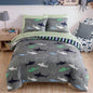 Twin Comforter Set for Boys-5 Pieces Ball Glow in the Dark Bedding Set