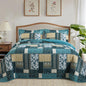 BEDIFANY Cotton King Size Quilt Sets, Lightweight King Quilt Bedding Set