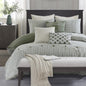 Madison Park Farmhouse King Cotton Comforter Set with Removable Cover, 9pc
