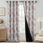 SimpleHome Cream 100% Blackout Curtains Room Darkening Living Room 84 Inch