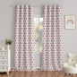 MYSKY HOME Kids Blackout Curtains for Boys Bedroom 84 Inch Long 100% Light Blocking Cute Curtains for Playing Room 2 Panels Grommet Nursery Drapes with Rainbow Pom Pom Sheer 2 Layered 50W x 84L
