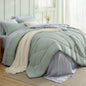 Bedsure Bed in a Bag Full Reversible Bed Set 7 Pieces Grey/Light Grey