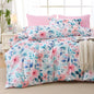 MUXHOMO Queen Comforter Set, 7-Piece Floral Bed in a Bag, Sage Green