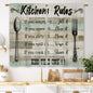 Teal Farmhouse Daisy Kitchen Curtains Wooden Flower Small Short Cafe Window Curtains Rustic Floral Butterfly Country Bathroom Drapes Treatment Tier Curtains 2 Panels (27.5x39 Inch)