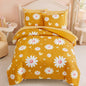 Twin XL Comforter Set for Girls Colorful Checkered Bed in a Bag 5 Pieces