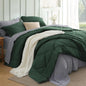Bedsure Bed in a Bag Full Reversible Bed Set 7 Pieces Grey/Light Grey