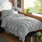 Bedsure 7-Piece Queen Bedding Comforter Set & Sheet Set, Grey Bed in a Bag