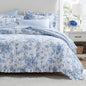 Madison Park Essentials Pink Floral Comforter Set with Sheets Twin XL,5pc