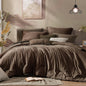 Monbix Queen Comforter Set 7 Pieces Cationic Green Bed in a Bag