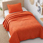 Exclusivo Mezcla Ultrasonic Full Queen Quilt Bedding Set, Beige Cream