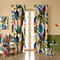 Botanical Green Plant Blackout Curtains 2 Panels 52Wx84L Inch
