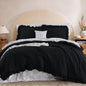 BLOOMHAVEN Queen Comforter Set-7 Pieces Ruffle Bedding with Floral Sheet