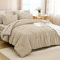 Andency King Size Comforter Set, Dark Emerald Green, 7 Pieces
