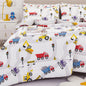 Viviland Kids Twin Bedding Sets, Boys Comforter, Cow Print