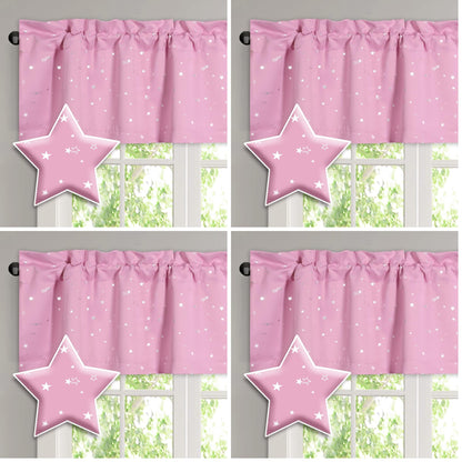 H.VERSAILTEX Blackout Curtain Valances for Kitchen Window/Living Room/Bathroom Privacy Added Rod Pocket Home Decoration Winow Valance, 52" W x 18" L, Floral in Sage and Brown
