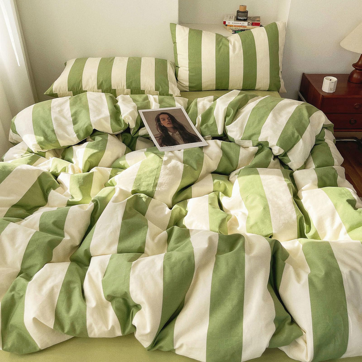 LifeTB Queen Comforter Set Fluffy Plaid Checkered Pattern Modern Style Geometric Comforter with 2 Pillow Shams Grid Plaid Bedding Comforter for Boys Men All Season Queen Size Bed Comforter Set