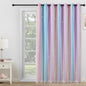 XiDi Blackout Curtains for Girls Bedroom Decor Pink Kids Rainbow Curtains