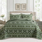 BEDIFANY Cotton King Size Quilt Sets, Lightweight King Quilt Bedding Set