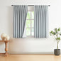 Vision Home Natural Pinch Pleated Full Blackout Curtains Linen Blended Room Darkening Window Curtains 95 inch for Living Room Bedroom Thermal Insulated Pinch Pleat Drapes with Hooks 2 Panel 40"Wx95"L