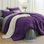 Bedsure Bed in a Bag Full Reversible Bed Set 7 Pieces Grey/Light Grey