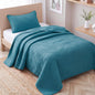 Exclusivo Mezcla Ultrasonic Full Queen Quilt Bedding Set, Beige Cream