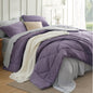 Bedsure Queen Bed in a Bag Reversible Bed Set 7 Pieces Grey/Light Grey