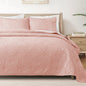 Exclusivo Mezcla Full Queen Quilt Set, Beige Cream