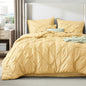 Bedsure 7-Piece King Size Comforter Set & Sheets, Grey King Bedding
