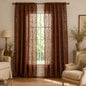 ALIGOGO Short White Lace Kitchen Curtains 36 Length 2 Panels W26 x L36 Inch