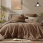 Monbix Queen Comforter Set 7 Pieces Cationic Green Bed in a Bag