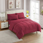 Full Size Comforter Set with Sheets - 7-Piece Bedding Collection - 1 Comforter, 1 Fitted Sheet, 1 Flat, 4 Pillowcases - Deep Pocket - Soft & Breathable Premium Quality - Ideal for All Seasons, Gray