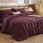 Bedsure 7-Piece King Size Comforter Set & Sheets, Olive Green King Bedding