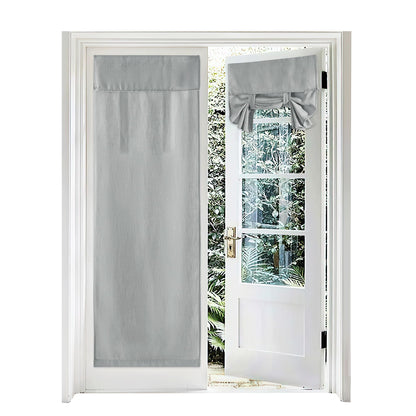 RYB HOME Tricia Room Darkening Curtains for French Door,Door Curtain Blinds