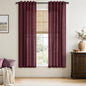 Nanspring Linen Kitchen Window Curtains Over Sink for Cafe 36x36 Inch Cream