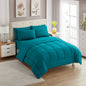 Full Size Comforter Set with Sheets - 7-Piece Bedding Collection - 1 Comforter, 1 Fitted Sheet, 1 Flat, 4 Pillowcases - Deep Pocket - Soft & Breathable Premium Quality - Ideal for All Seasons, Gray