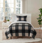 Sweet Home Collection 5 Piece Comforter Set Bag Solid Color All Season Soft Down Alternative Blanket & Luxurious Microfiber Bed Sheets, Navy, Twin