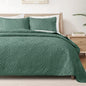 Exclusivo Mezcla Full Queen Quilt Set, Beige Cream