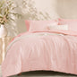Monbix Queen Comforter Set - 7 Pieces Soft Bed in a Bag Queen Bedding Sets