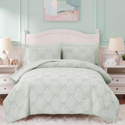 Twin Comforter Set with Sheets for Girls-5 Pieces Twin Bedding Sets