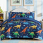 Twin Bedding Sets for Boys - 5 Pieces Space Bedding Twin Comforter Set