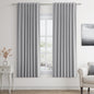 Guken Cream Linen Blackout Curtains 84 Inch Length 2 Panels Set for Living Room Bedroom Back Tab Thermal Insulated 100% Black Out Drapes Room Darkening Window Curtain Ivory Natural Beige