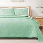 Exclusivo Mezcla Full Queen Quilt Set, Beige Cream