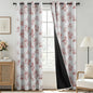 SimpleHome Cream 100% Blackout Curtains Room Darkening Living Room 84 Inch