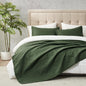 Hansleep Queen Quilt White Quilts Queen Size 3 Pieces (1 Quilt, 2 Shams)