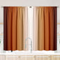Burnt Orange Curtains 84 Inch Length for Living Room,2 Panels