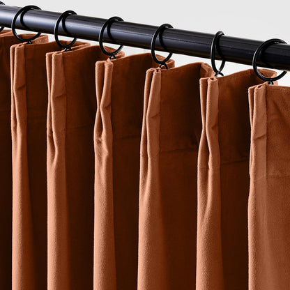 Lazzzy Blackout Curtains Thermal Insulated Curtains Room Window Drapes Super Soft Luxury Curtains for Living Room Bedroom Rod Pocket 2 Panels, 96 Inch Lined | Beige