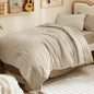 Bedsure Blue Bedding Set Queen Bed in a Bag Contrasting Bed 7 Pieces