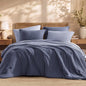 Queen Comforter Set with Sheets-7 Pieces Soft Recycled Bed in a Bag Bedding