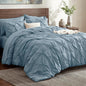 Bedsure 7-Piece Queen Bedding Comforter Set & Sheet Set, Grey Bed in a Bag