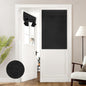 HOMEIDEAS 100% Blackout Linen Door Curtains for French Door 26x68 Inch